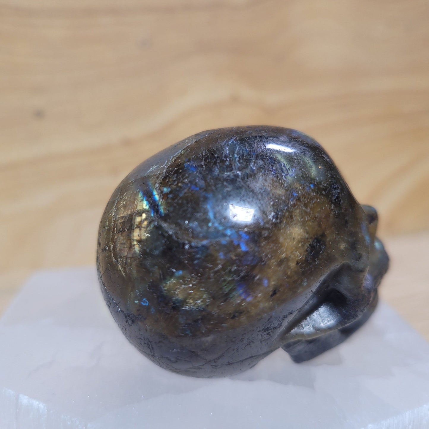 Labradorite 2" Skull