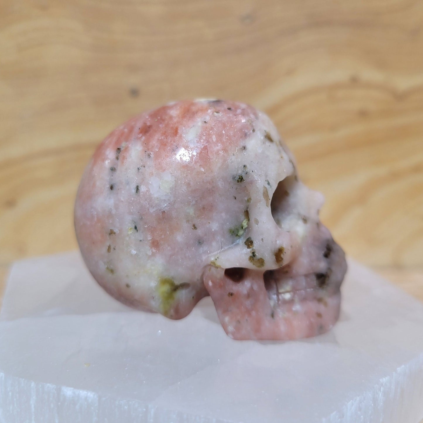 Sesame Jasper 2" Skull