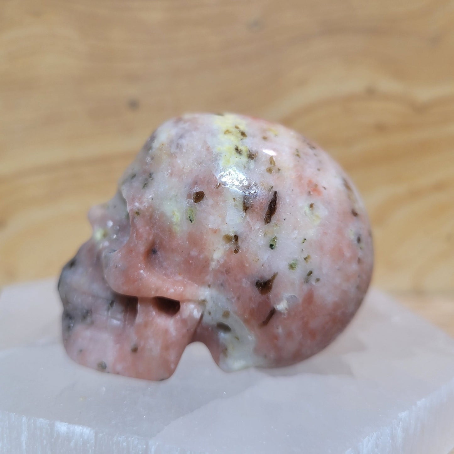 Sesame Jasper 2" Skull