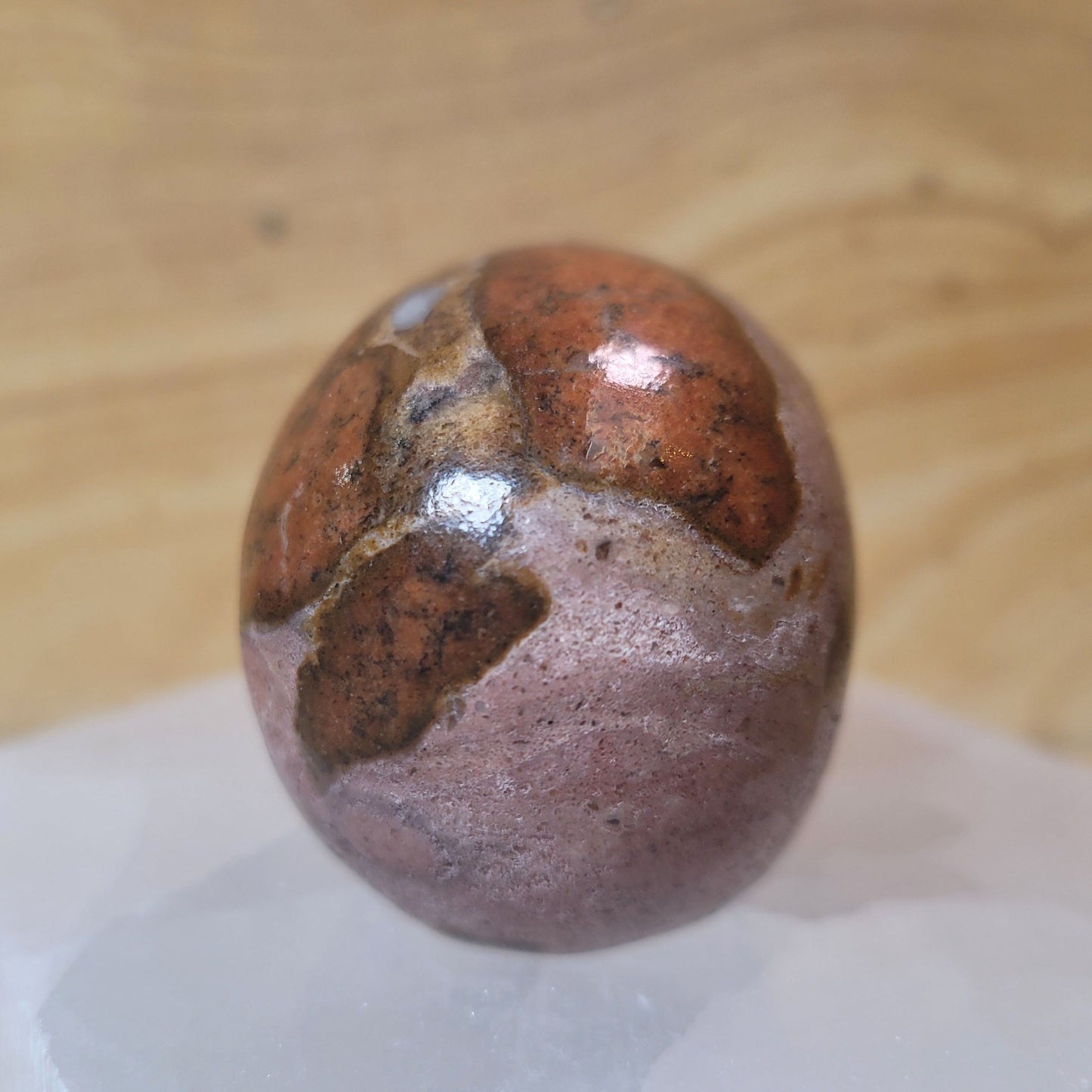 Leopard Skin Jasper 2" Skull