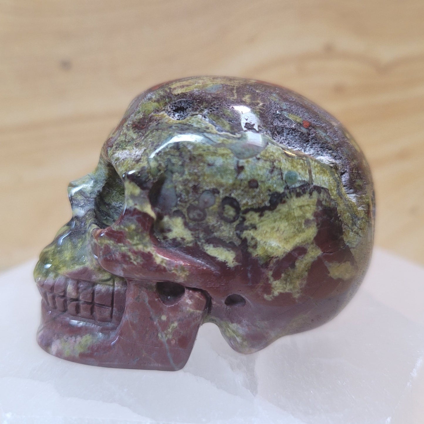 Dragon Bloodstone 2" Skull