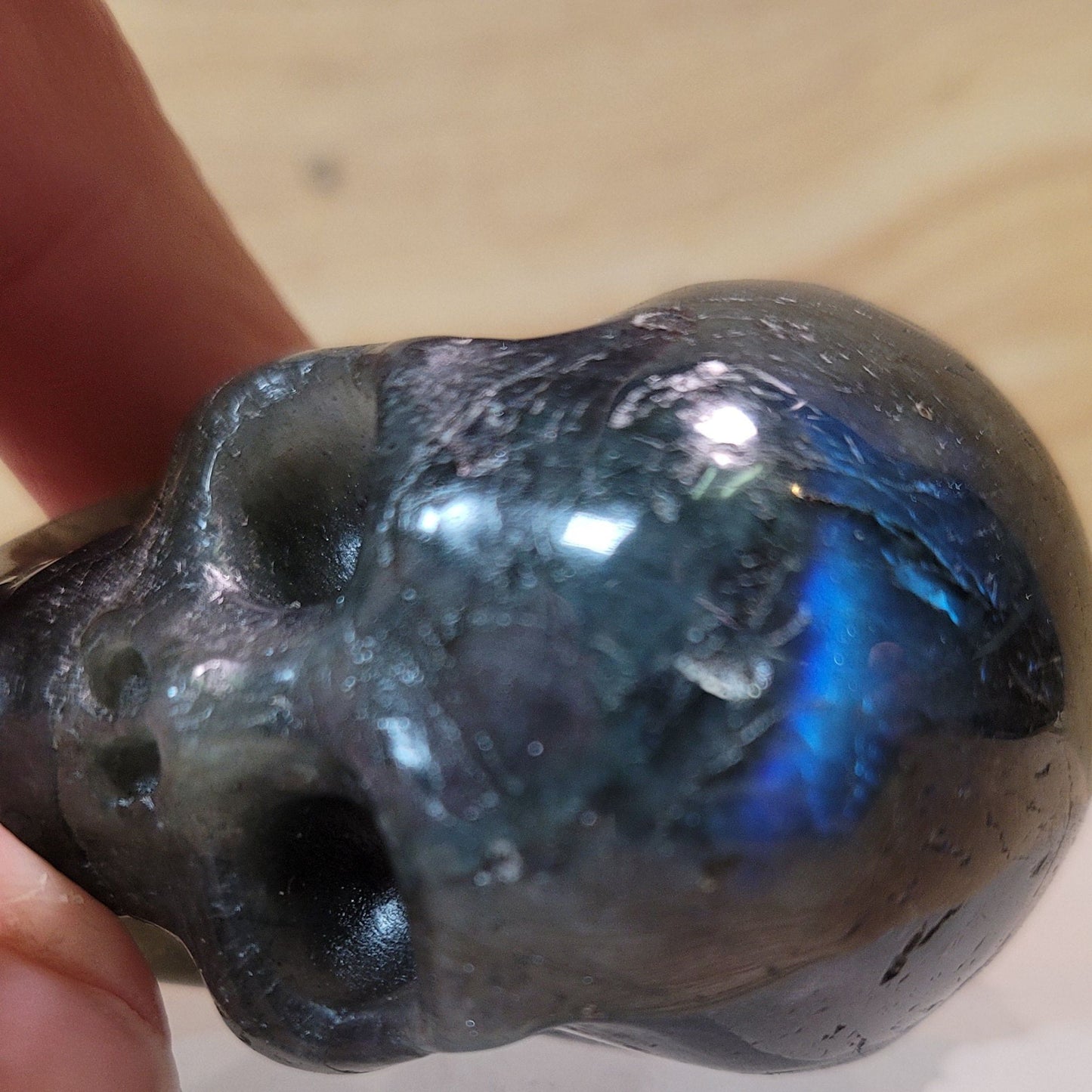 Labradorite 2" Skull