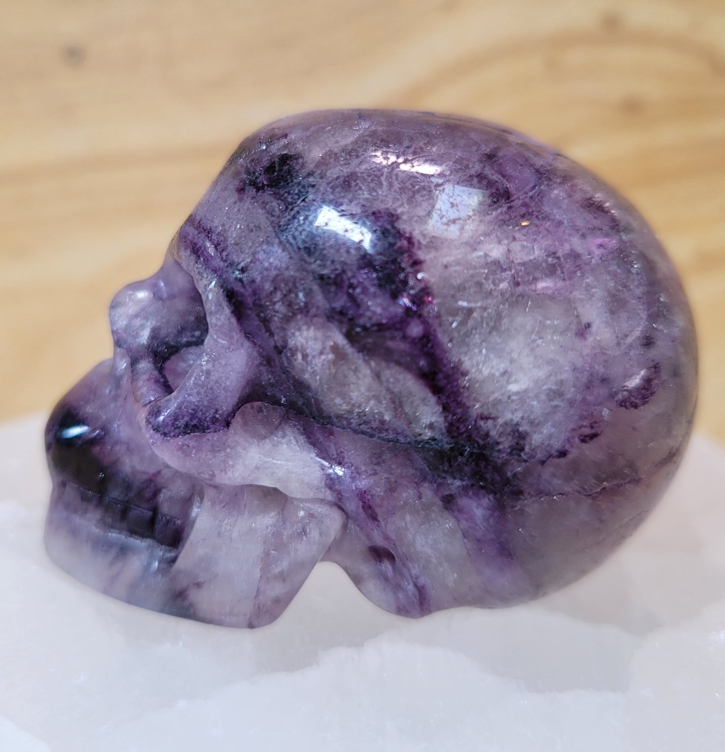 Fluorite 2" Skull