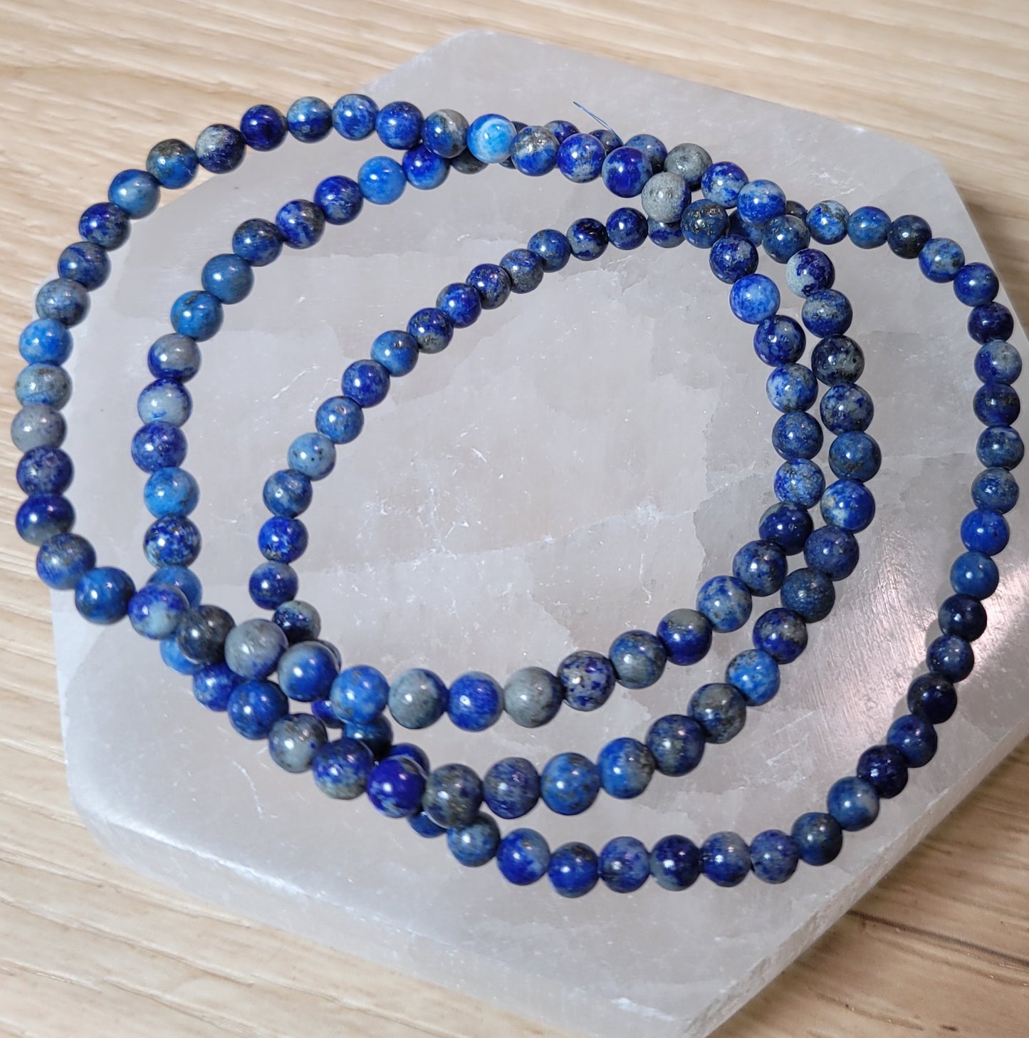 Lapis Lazuli Bracelet - 4mm
