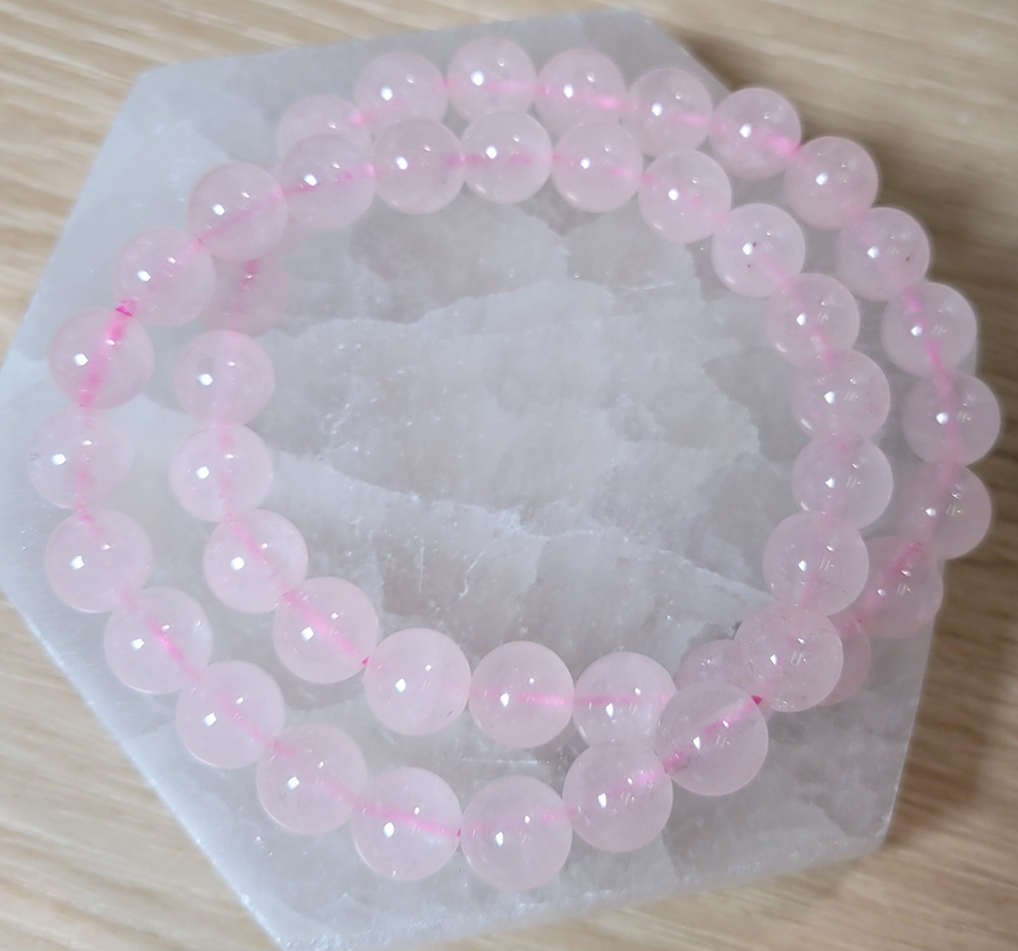Rose Quartz Bracelet - 8mm