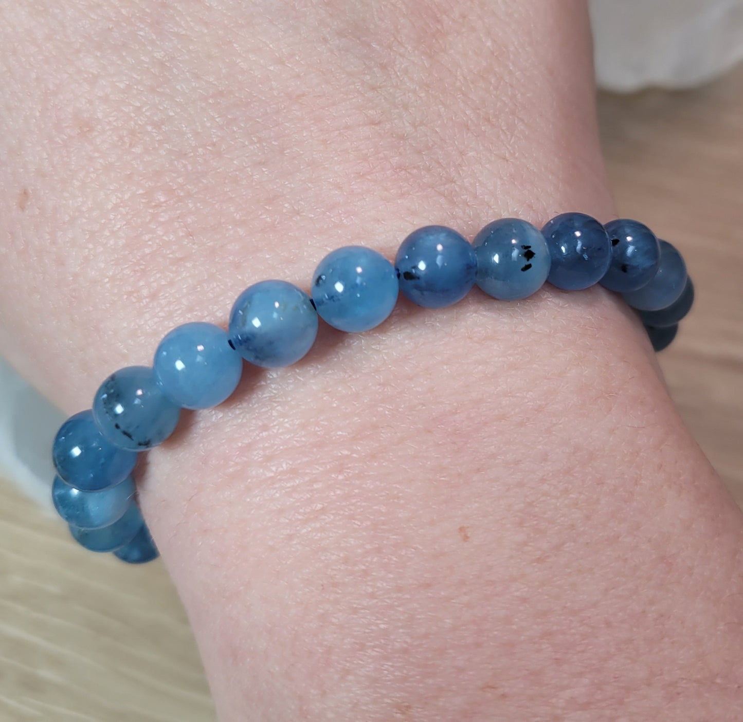 Aquamarine Bracelet - 7.5mm