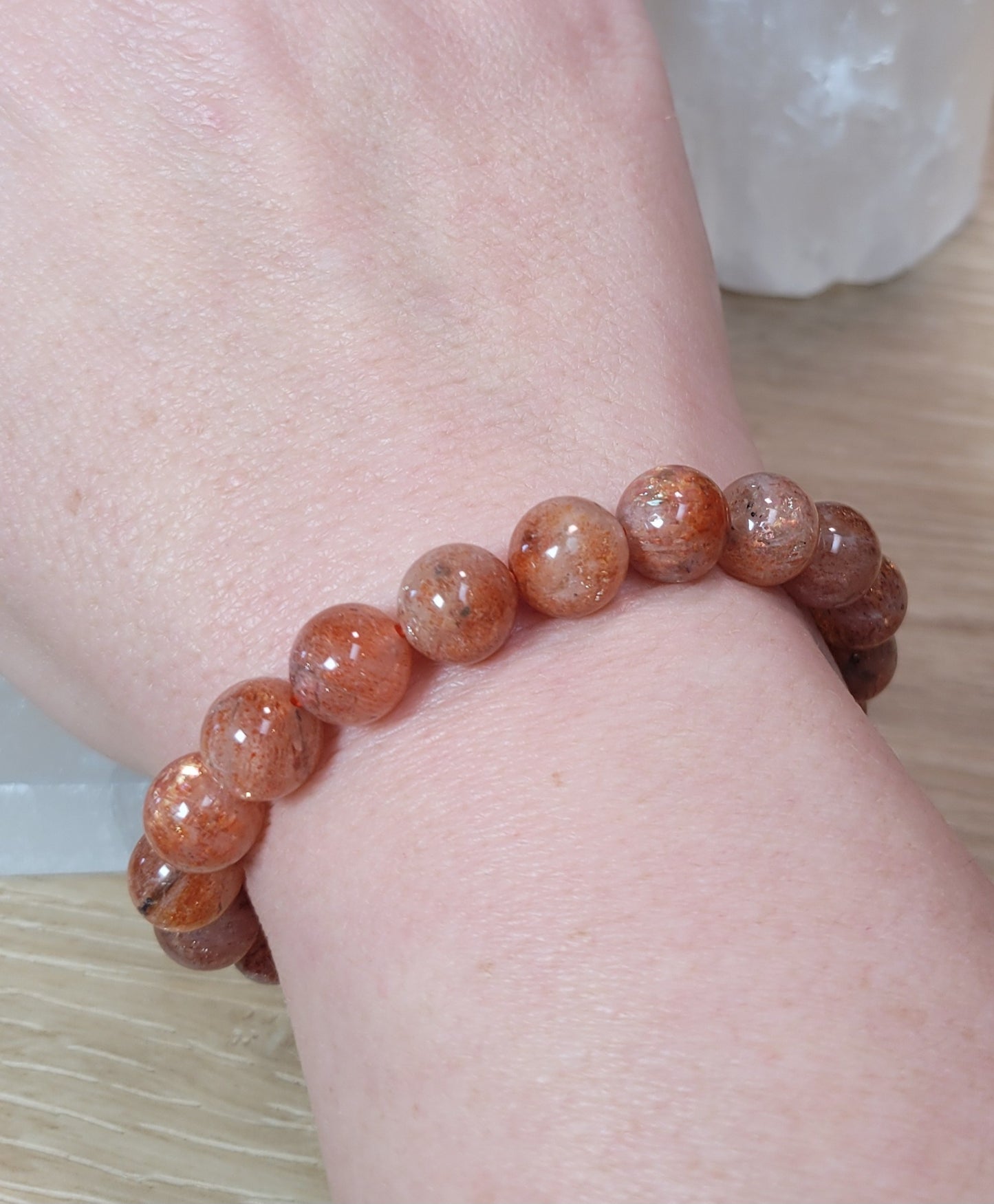 Sunstone Bracelet - 9.5mm