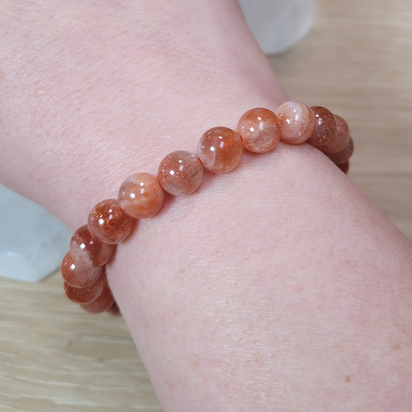 Sunstone Bracelet - 8.5mm