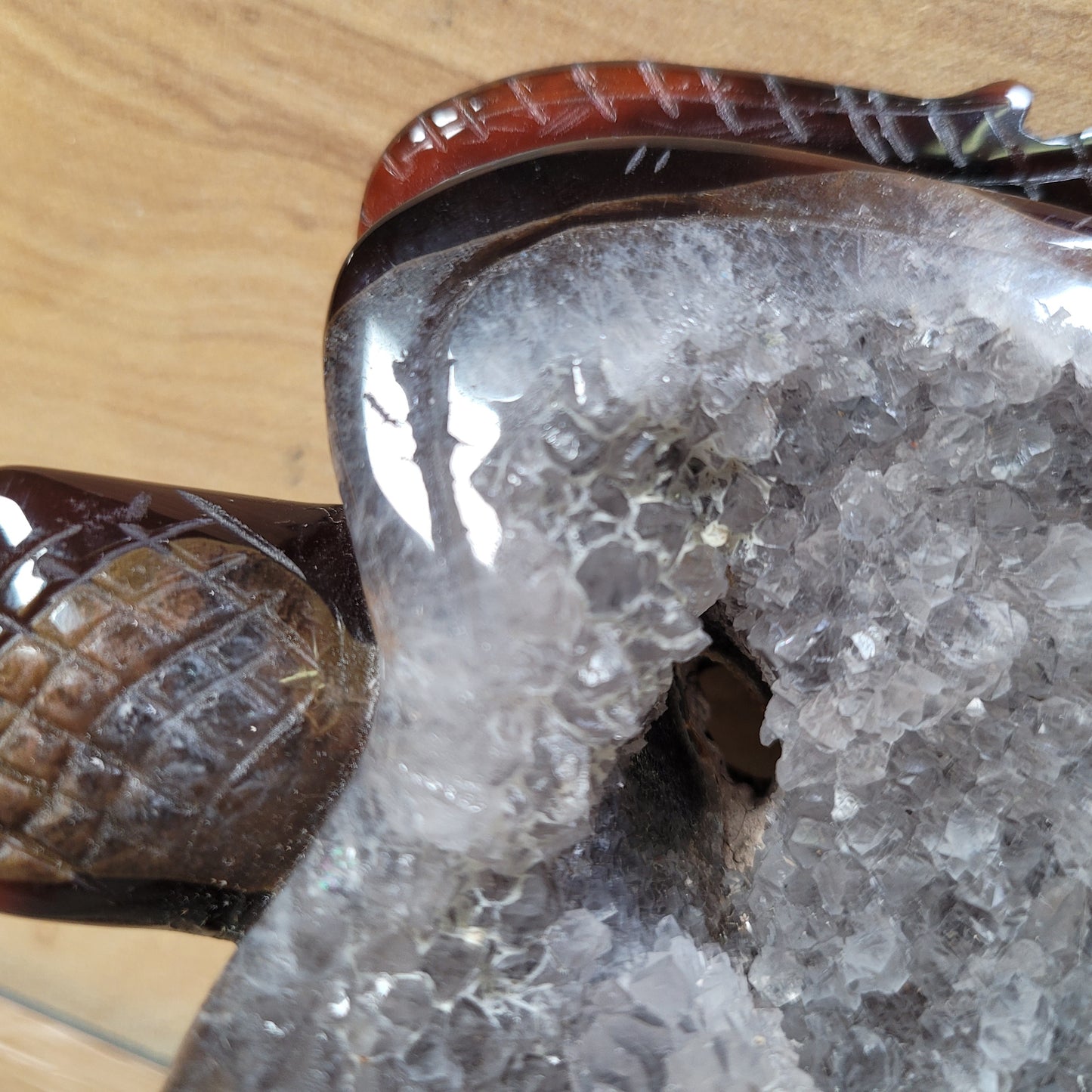 Carnelian & Quartz Turtle