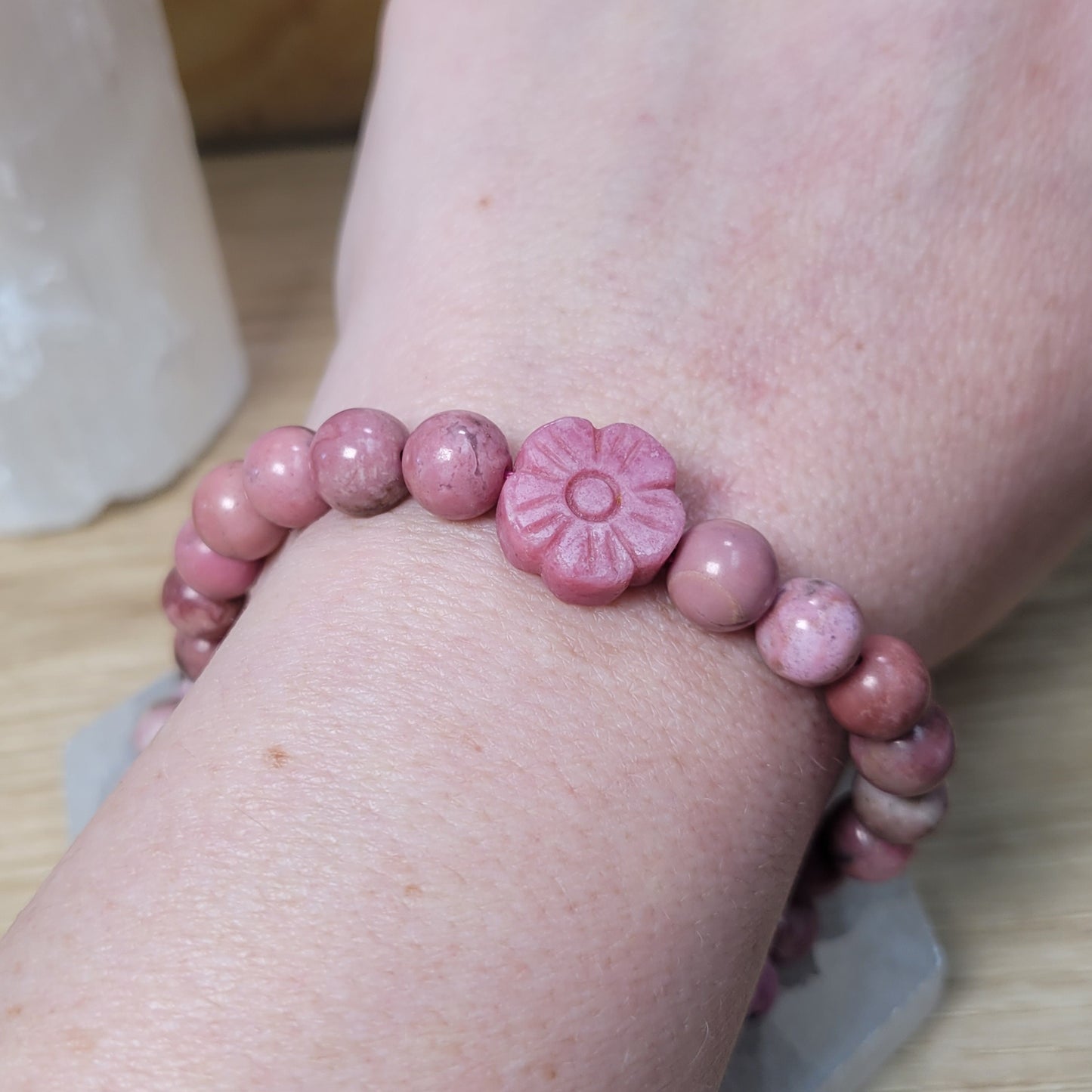 Rhodonite Bracelet - 8mm