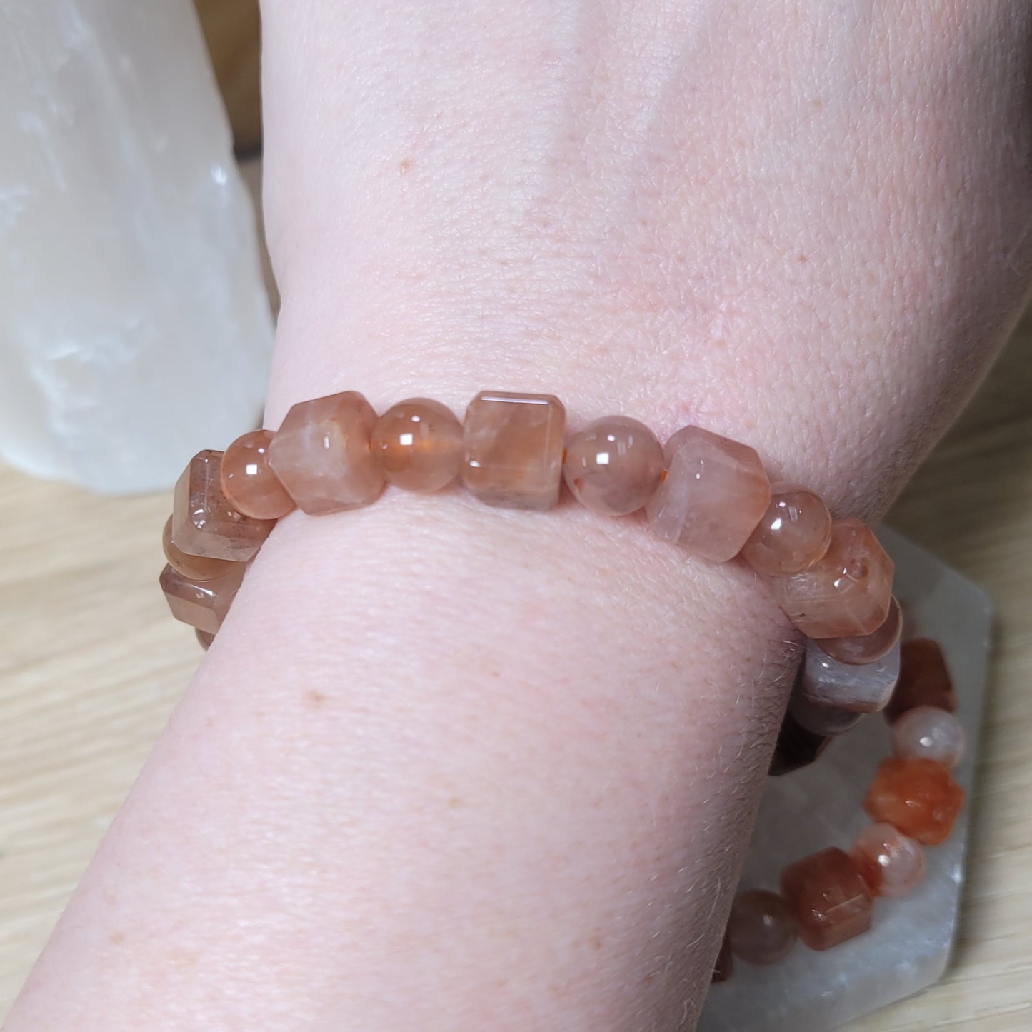 Tangerine Quartz Bracelet