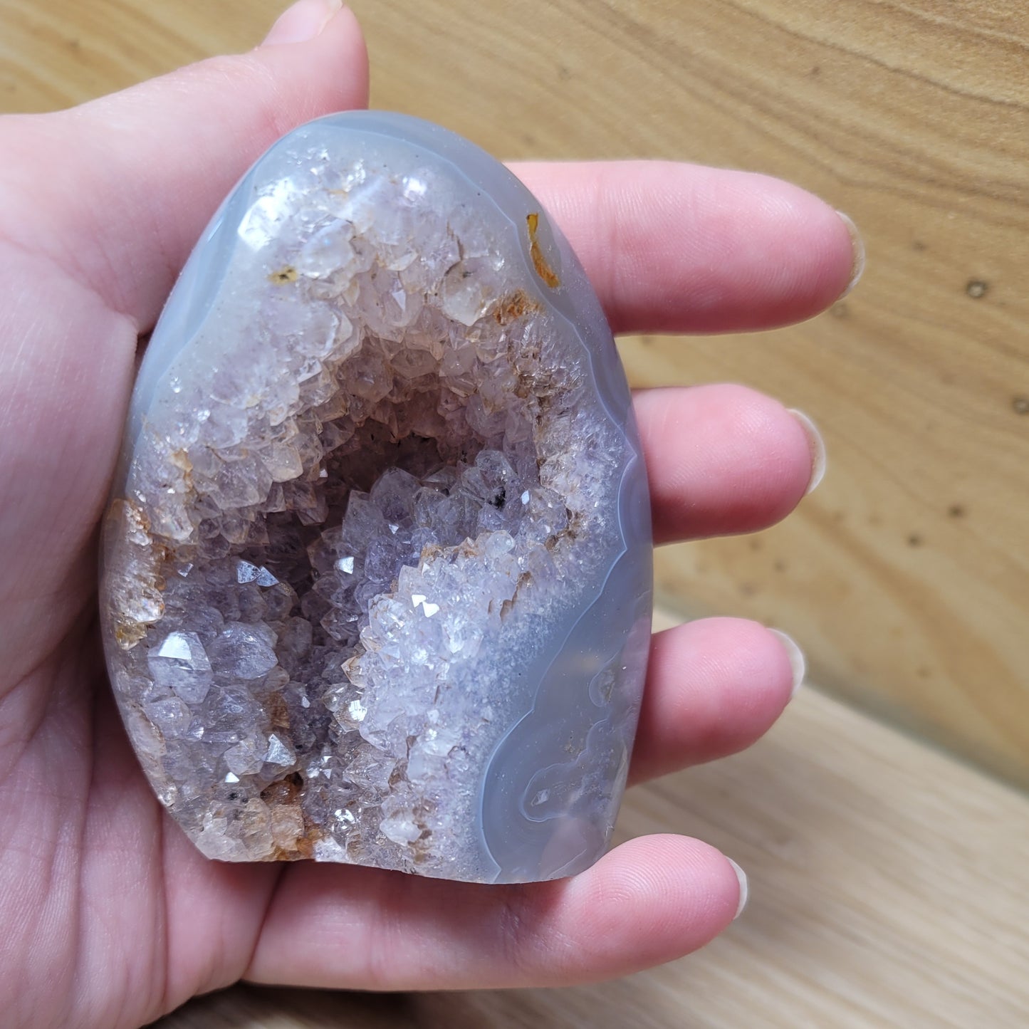 Agate & Amethyst Free-form