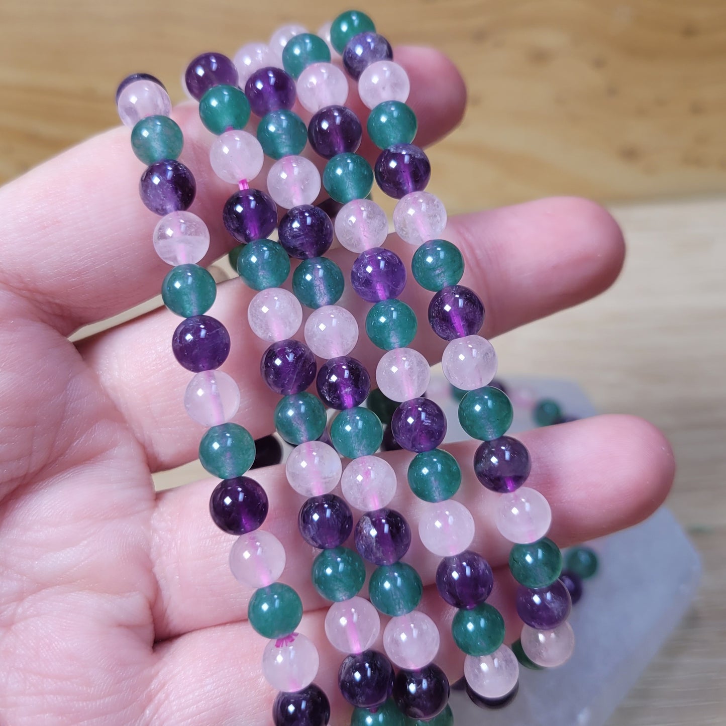 "Positivity" (SWT Creation) - 6mm Bracelet