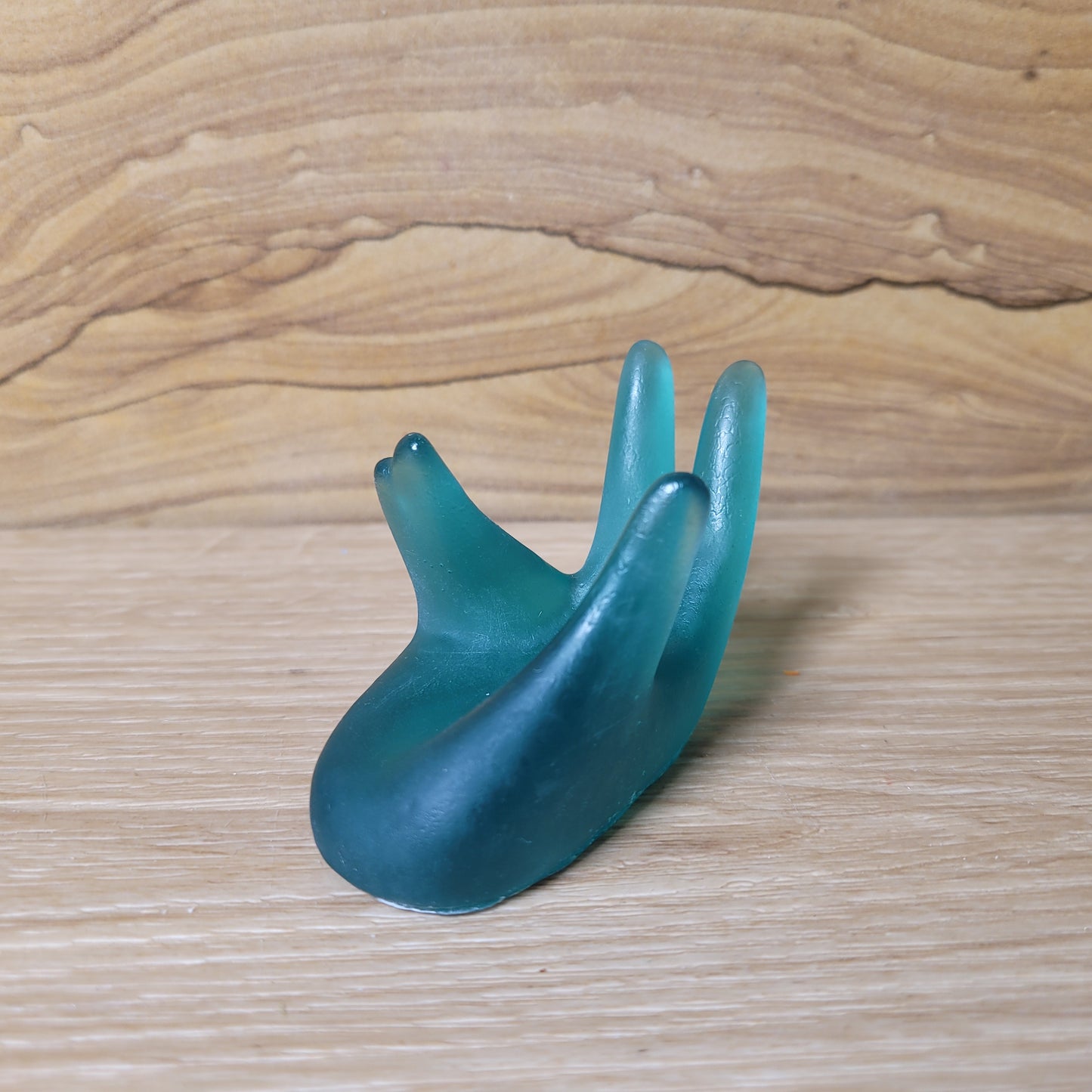 Resin Hand Holder - Green