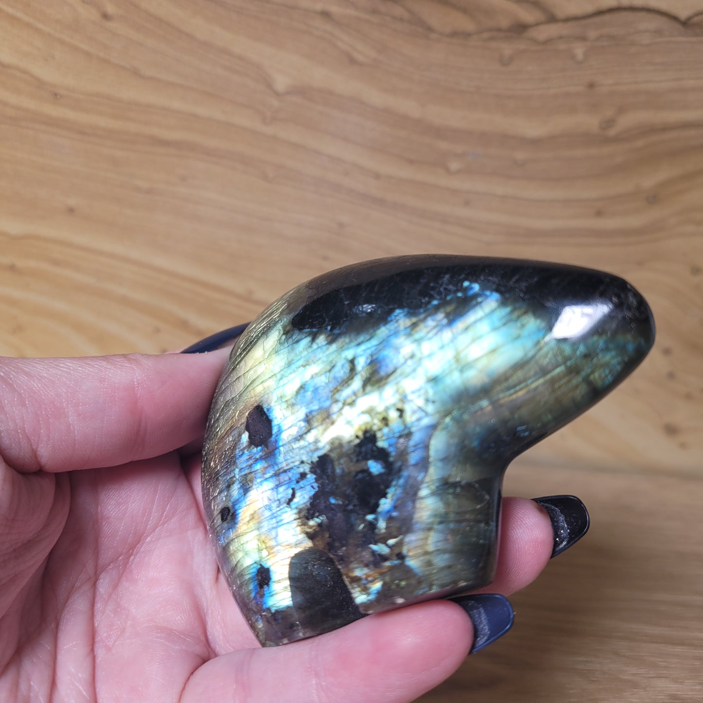 Labradorite Zuni Bear