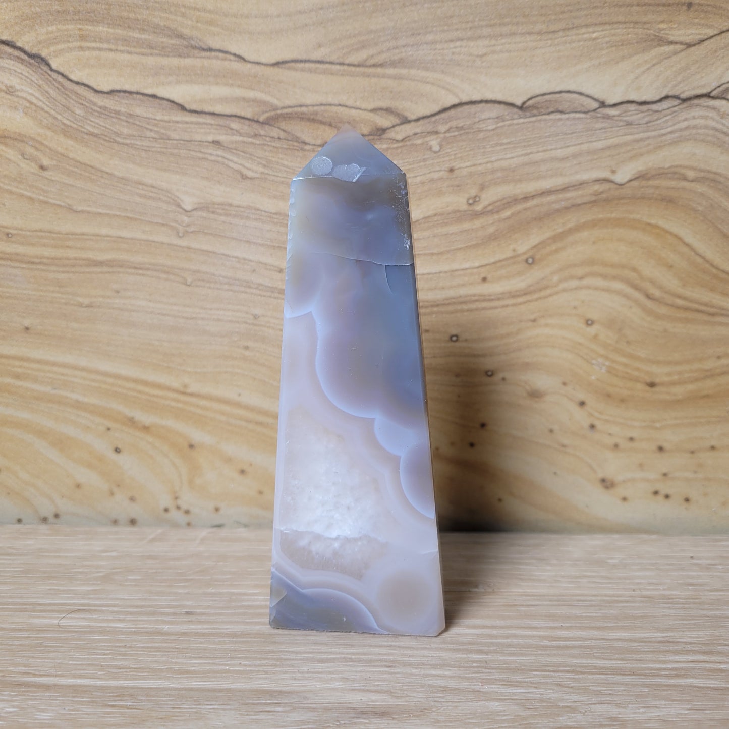 Druzy Agate Tower