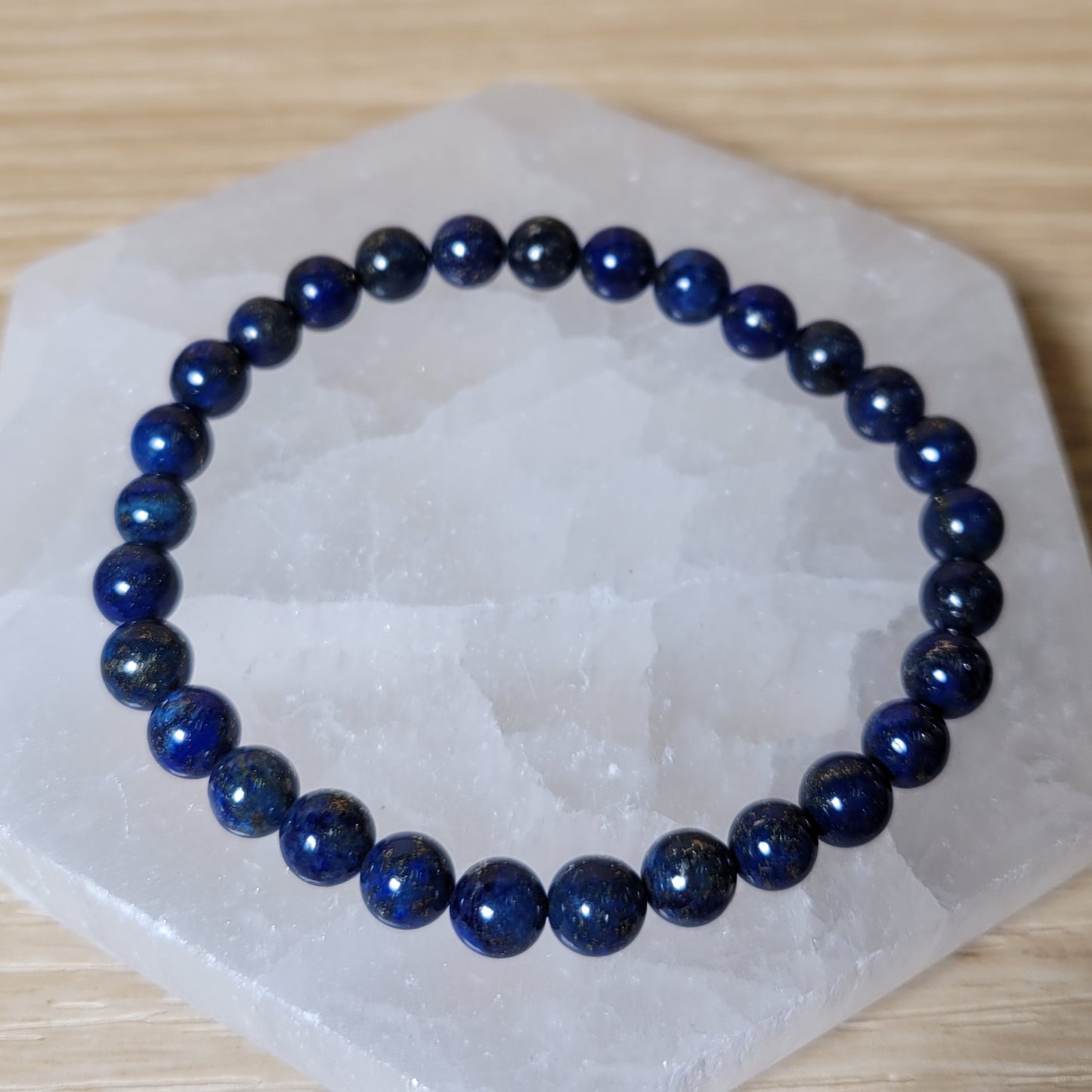 Lapis Lazuli Bracelet - 6mm to 6.5mm