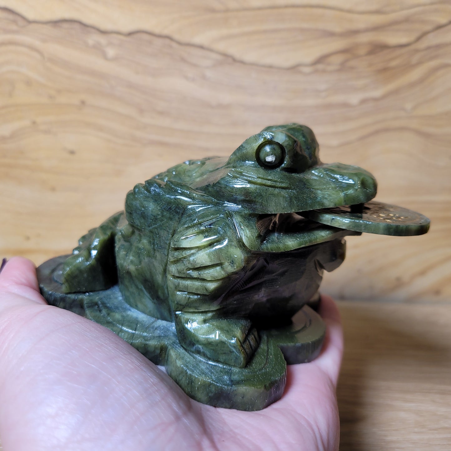 Feng Shui Money Frog - Large