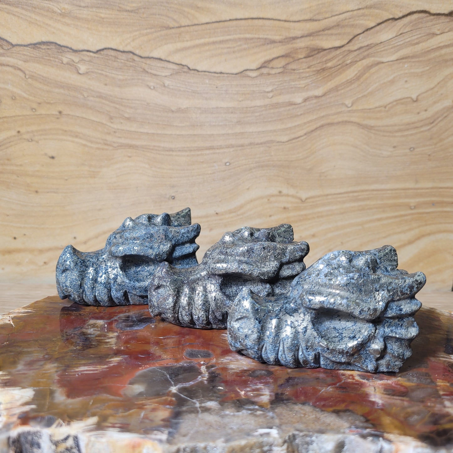 Pyrite & Marcasite Dragon