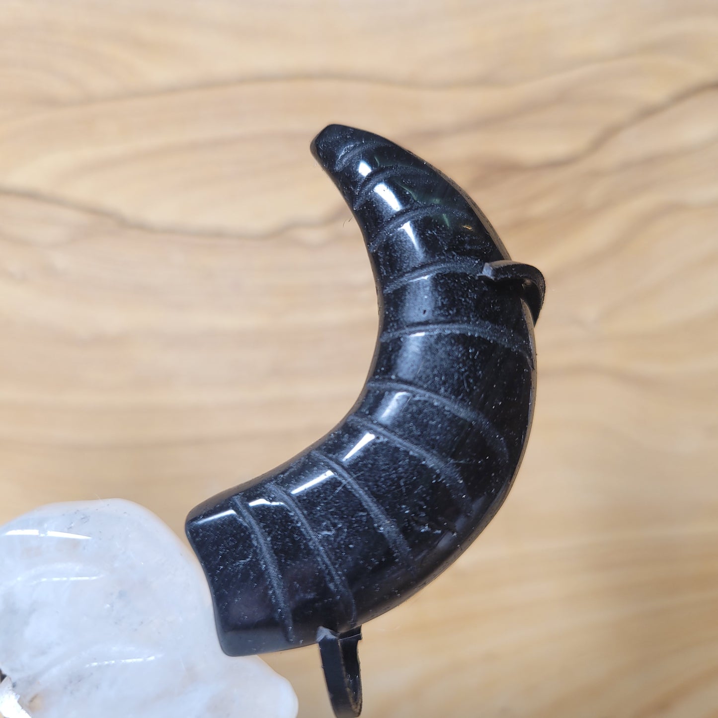 Druzy Agate & Obsidian Bull