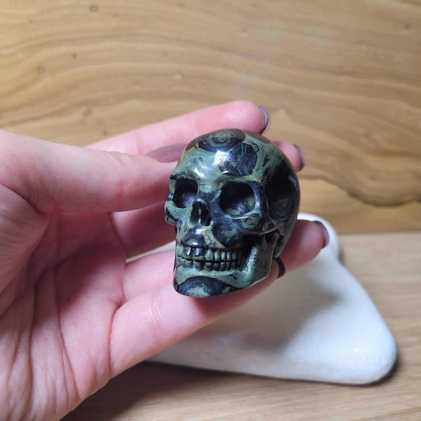 Kambaba Jasper 2" Skull