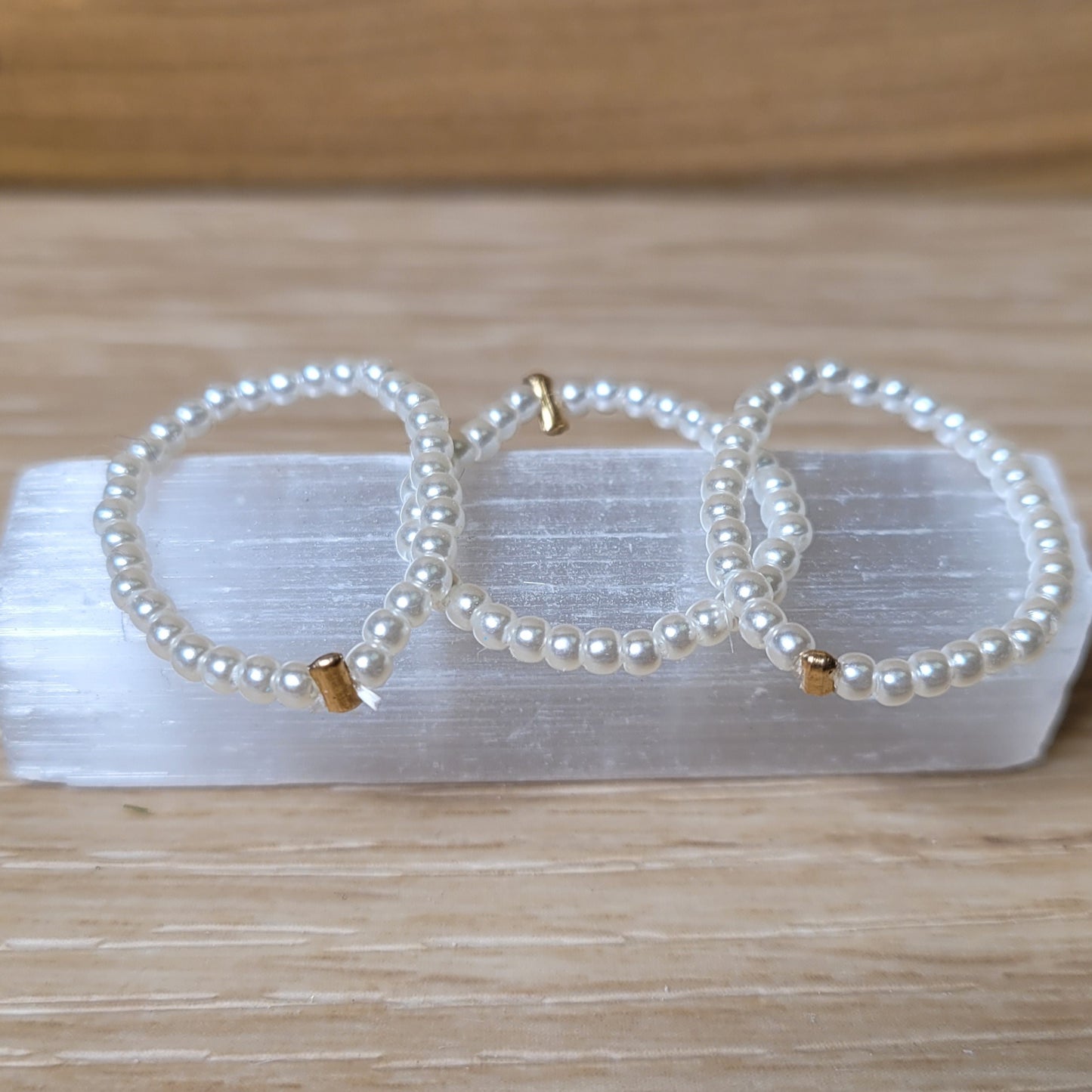 Beaded Stretch Rings