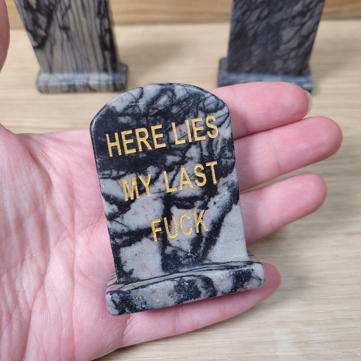 Here Lies My Last F*CK Tombstone