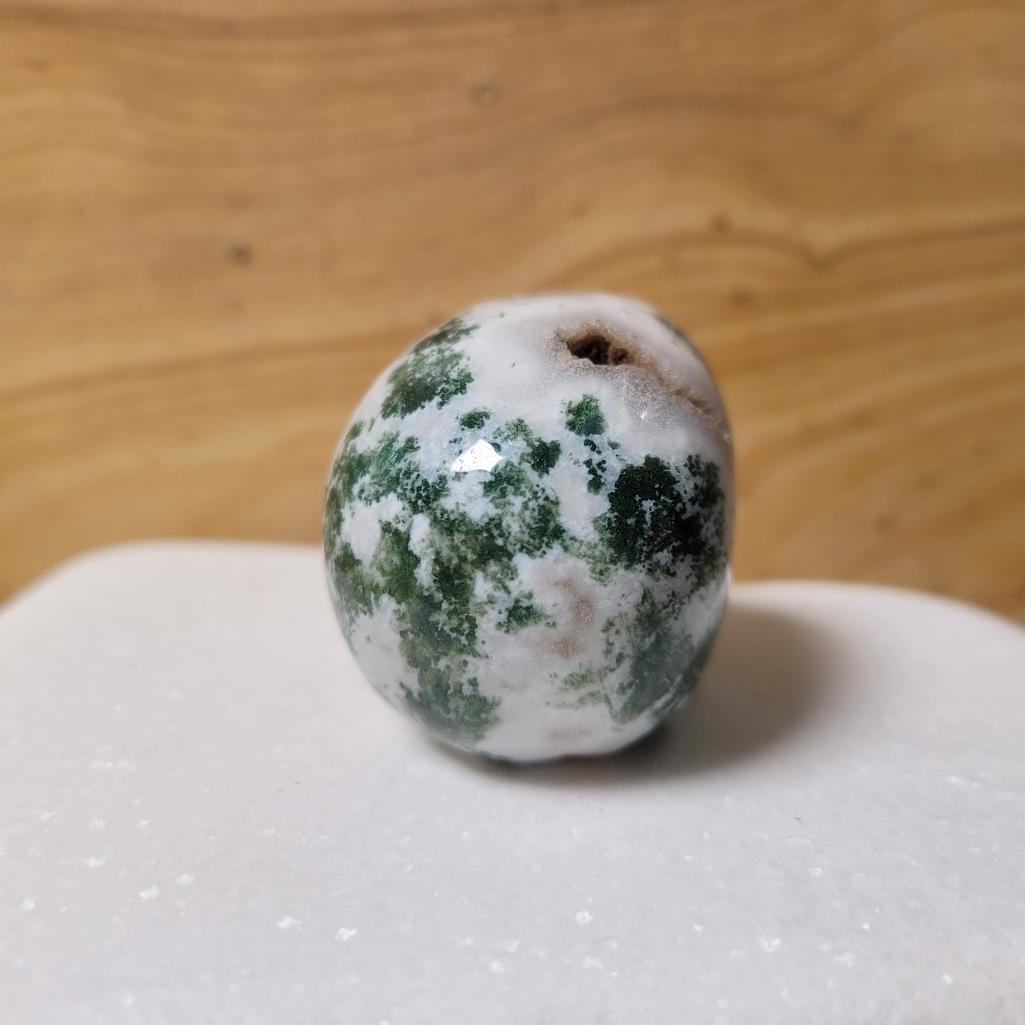 Tree Agate 2" Skull