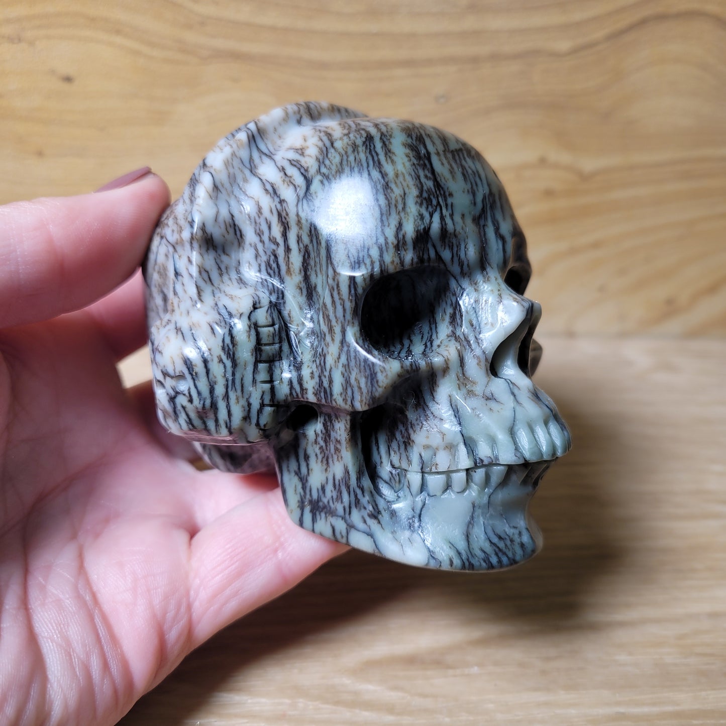 Serpentine DJ or Dispatcher 3.5" Skull