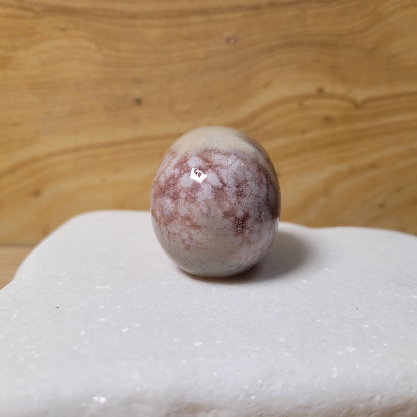 Sakura Agate & Pink Amethyst 1.8" Skull