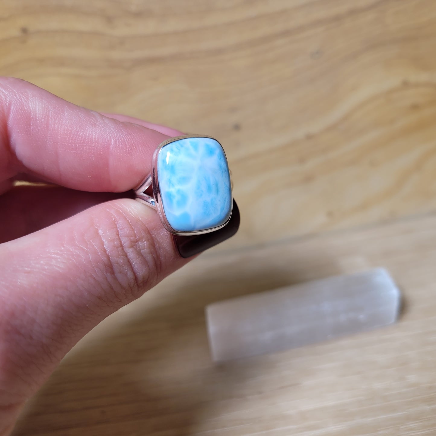 Larimar - Size 9 Ring