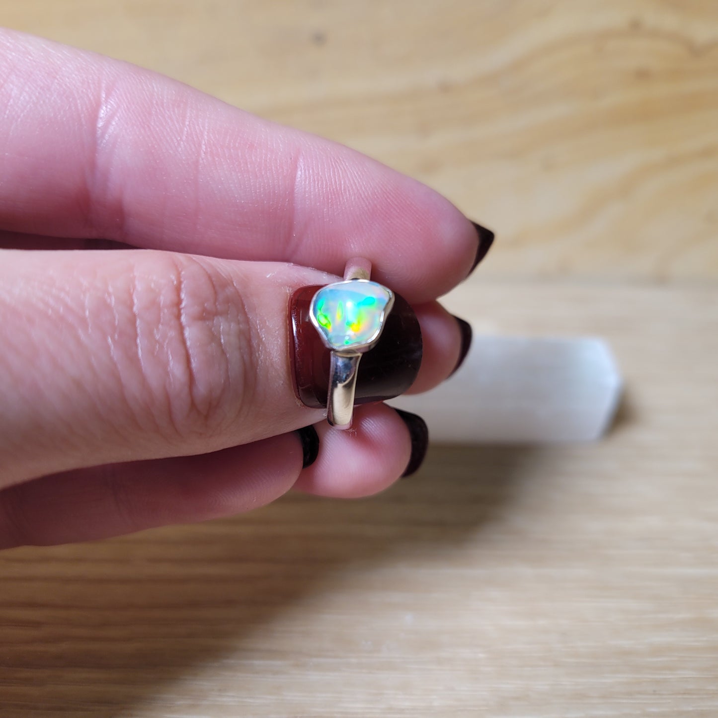 Ethiopian Opal - Size 6 Ring