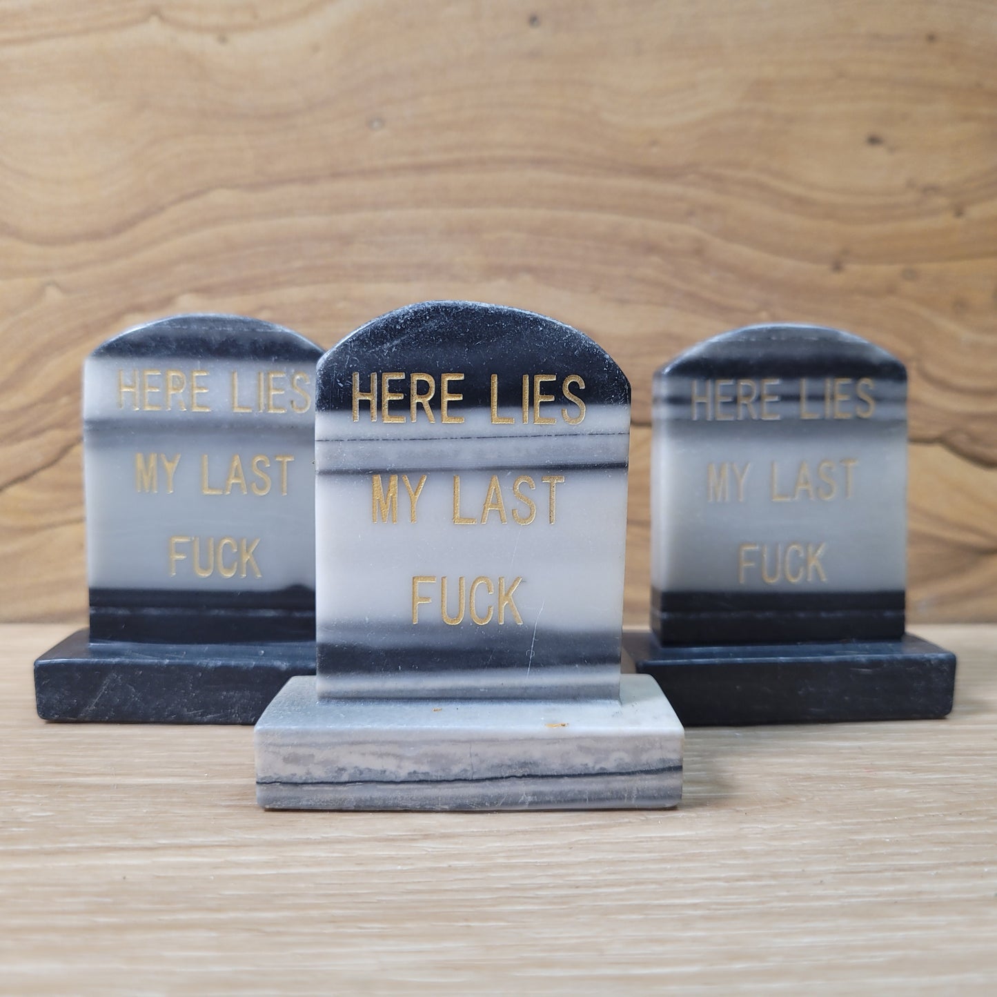 Here Lies My Last F*CK Tombstone