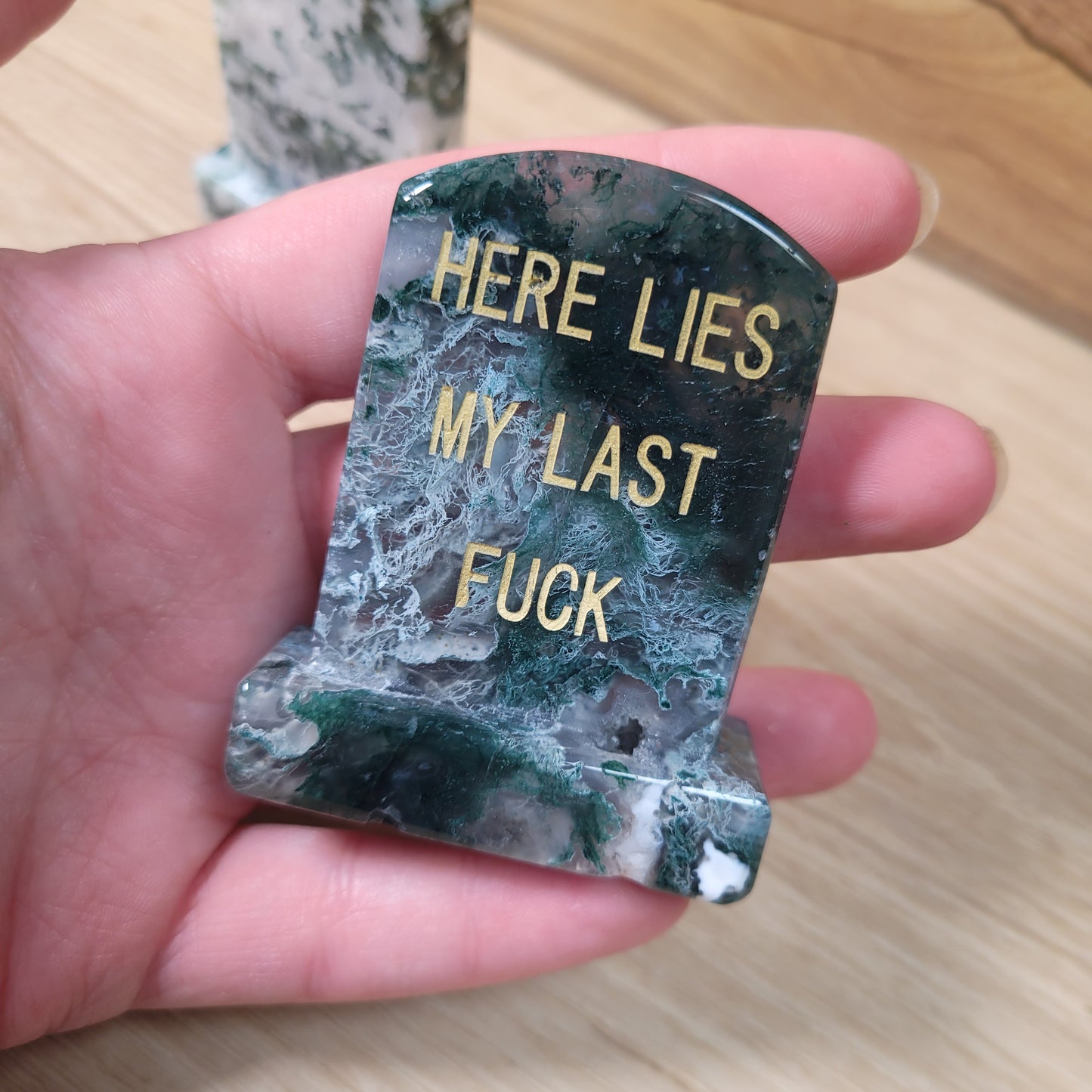 Here Lies My Last F*CK Tombstone