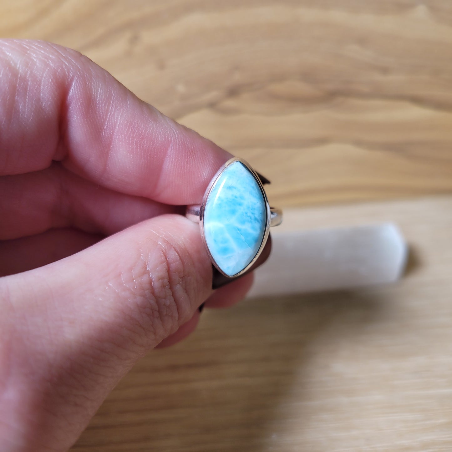 Larimar - Size 6 Ring