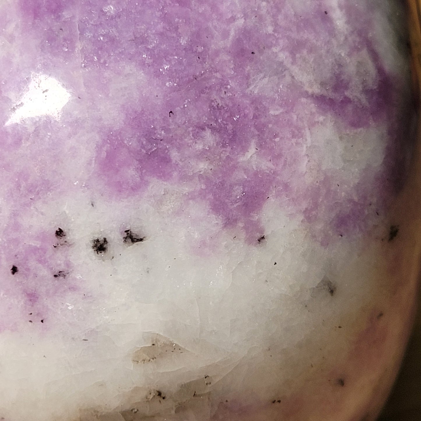 Lepidolite 5" Skull