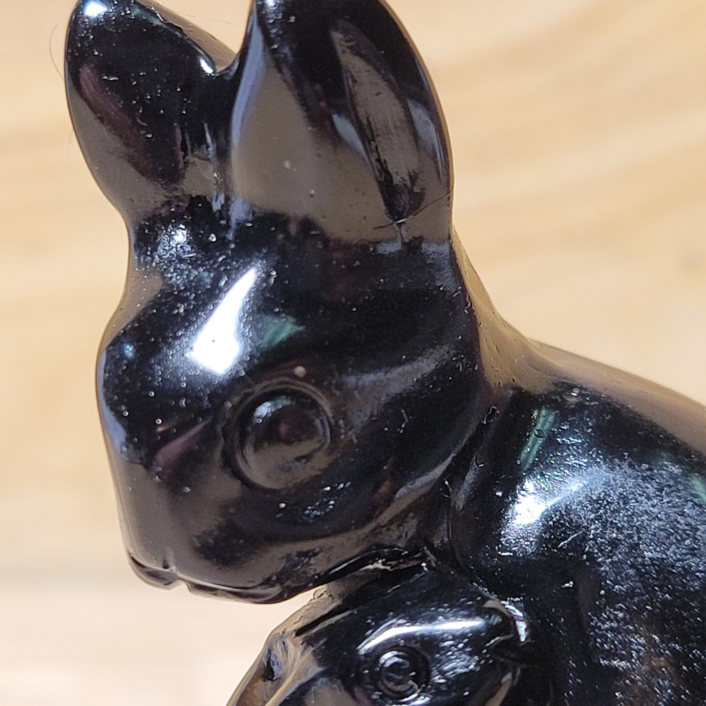 Obsidian Mom & Baby Bunny