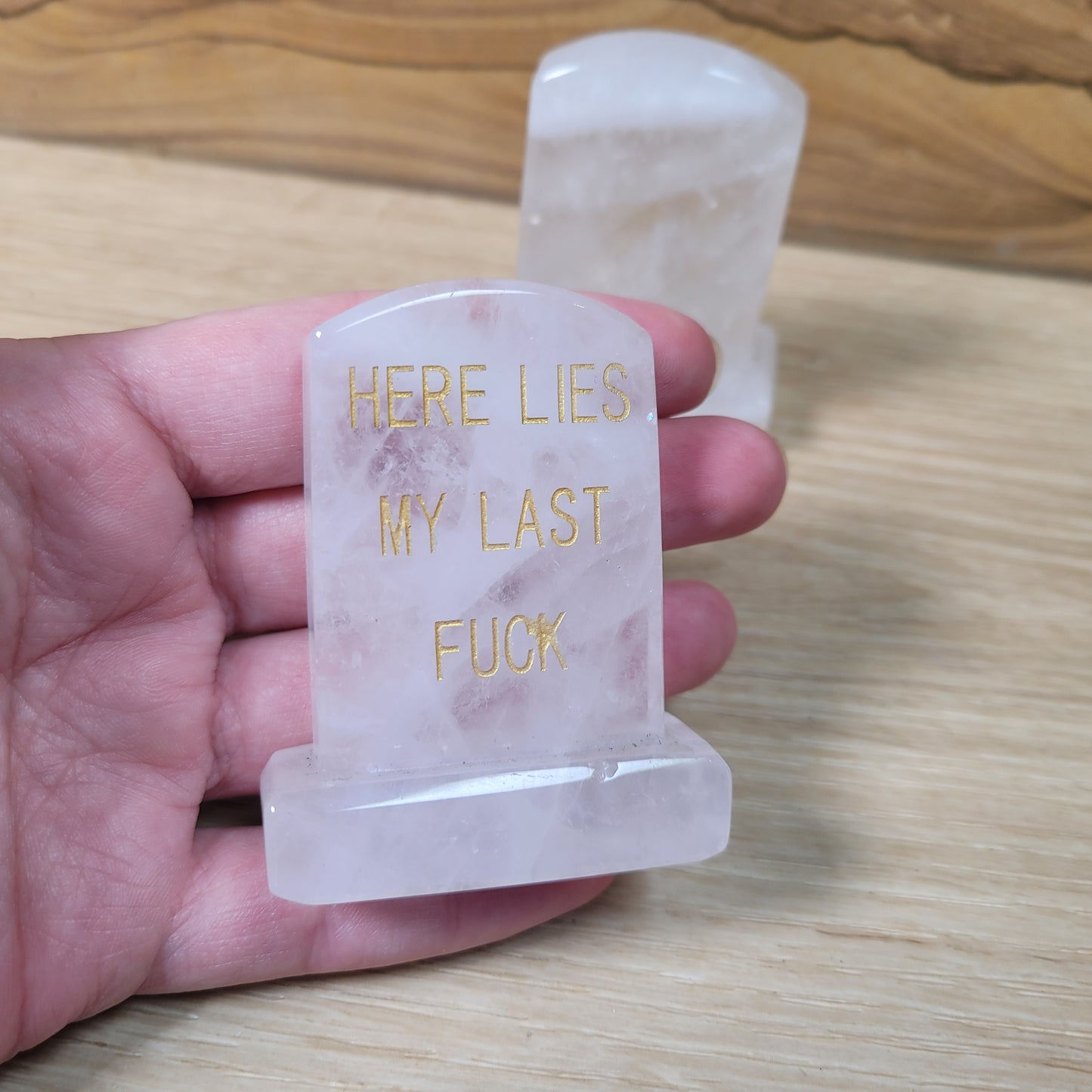 Here Lies My Last F*CK Tombstone