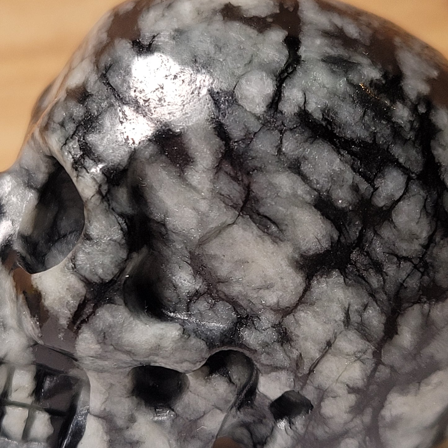 Picasso Jasper 2" Skull
