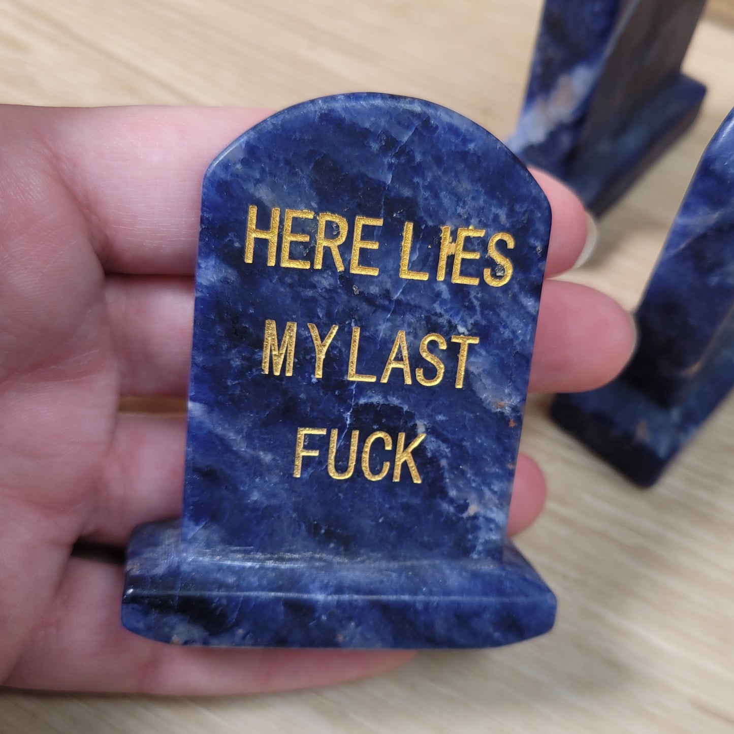 Here Lies My Last F*CK Tombstone