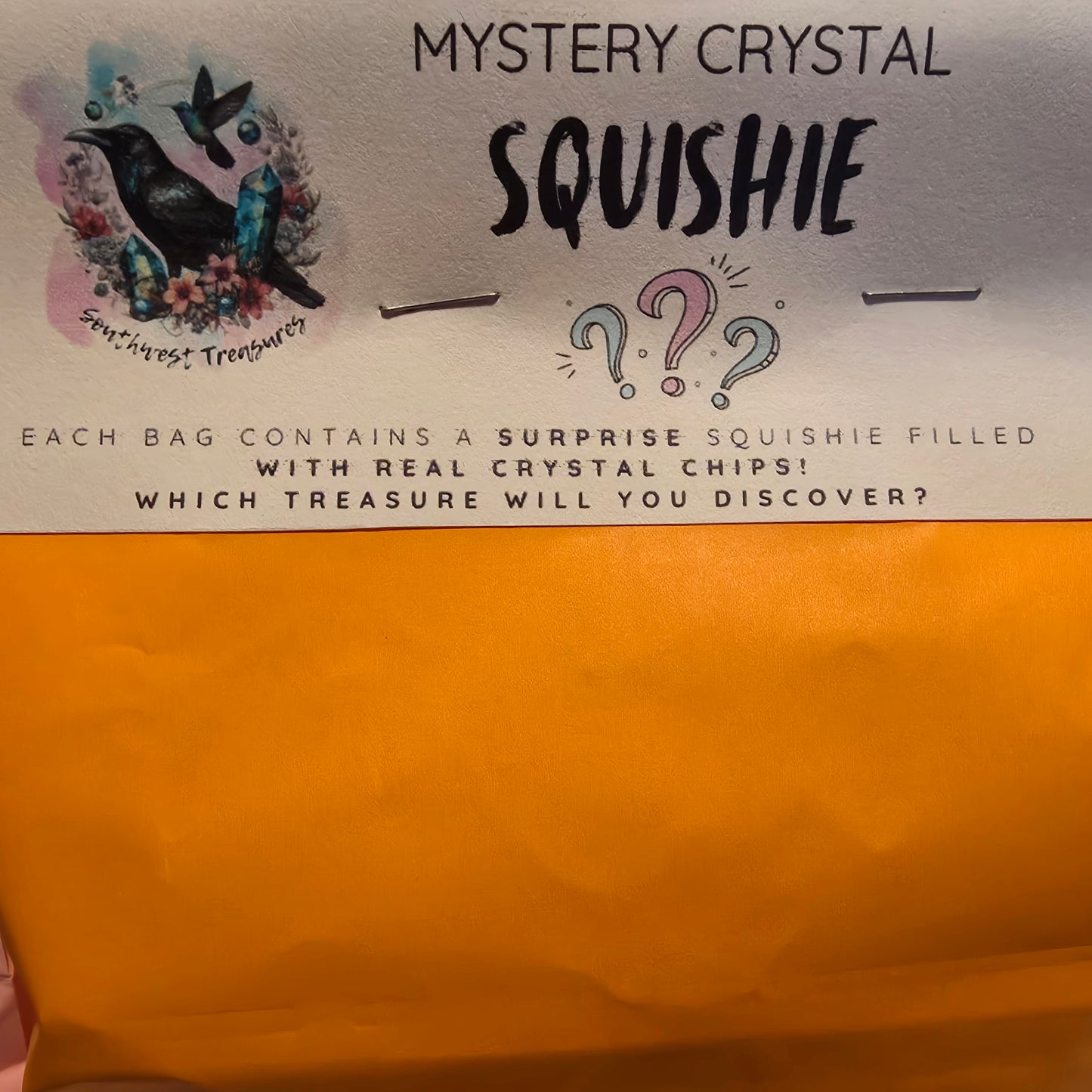 Mystery Crystal Squishies | Real Crystal Chips