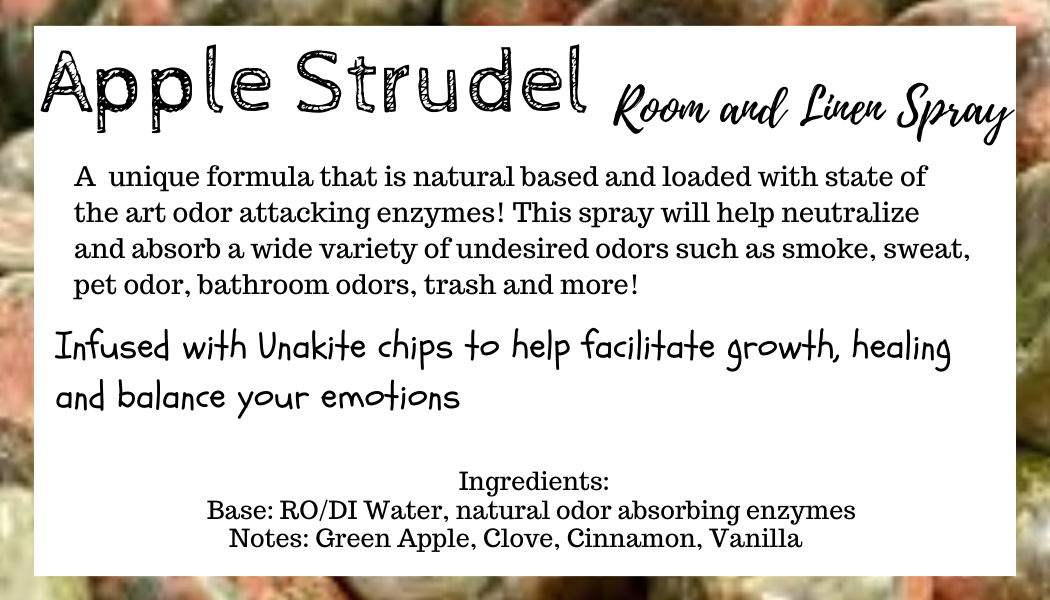 Apple Strudel Crystal Infused Room & Linen Spray