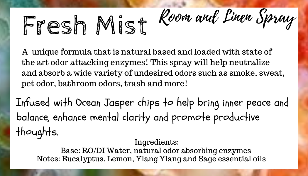 Fresh Mist Crystal Infused Room & Linen Spray