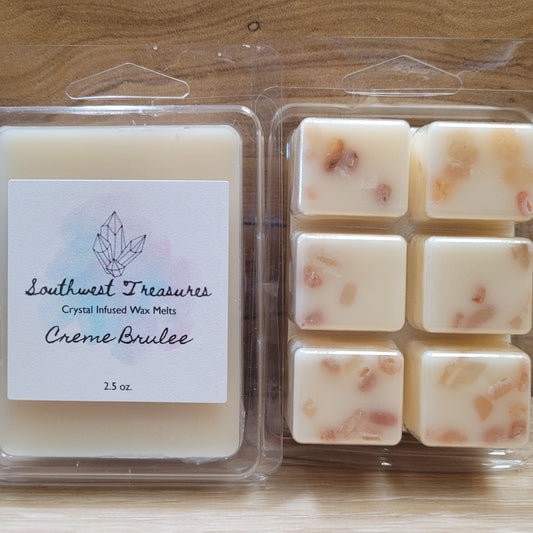 Crème Brulée Crystal Infused Soy Wax Melt