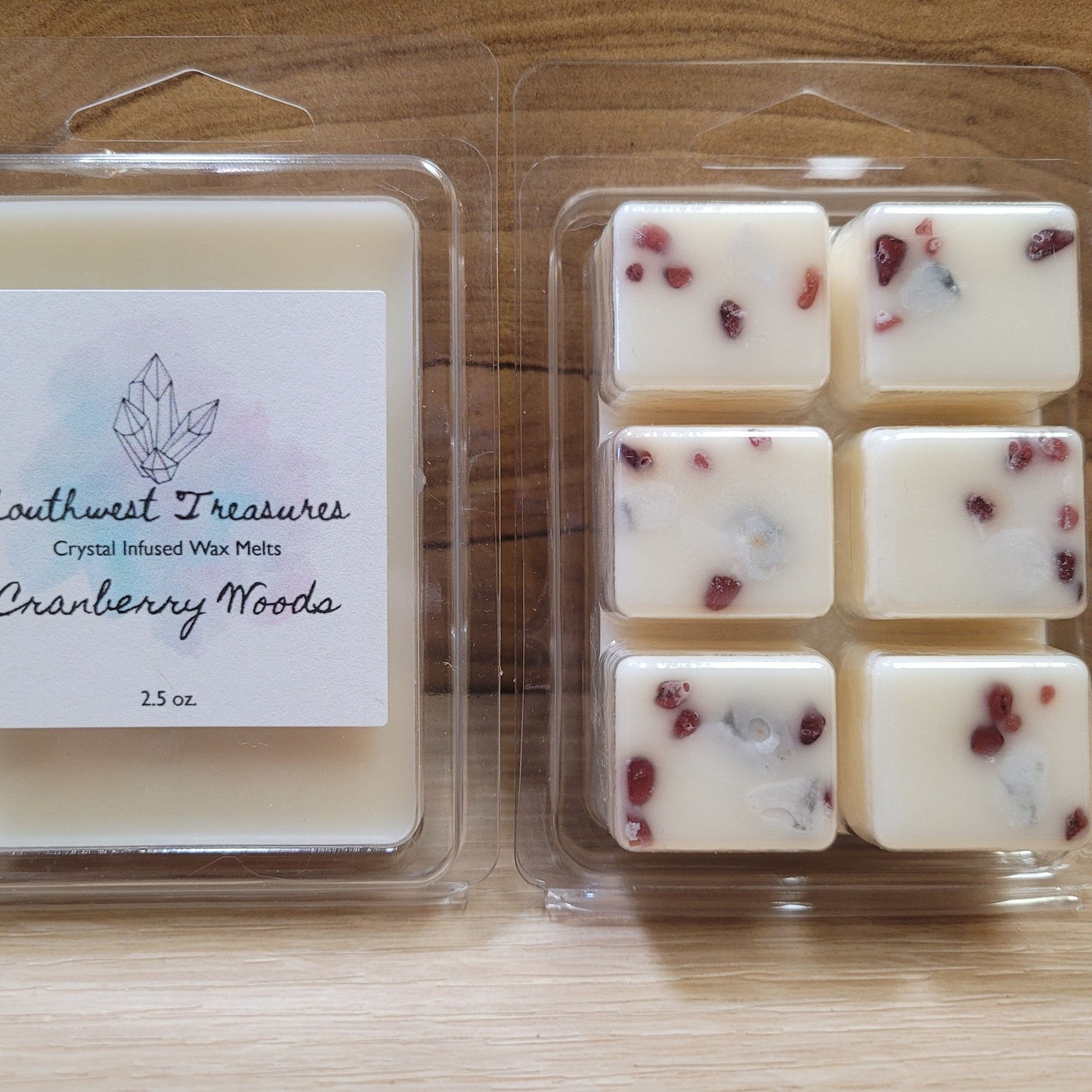 Cranberry Woods Crystal Infused Soy Wax Melt