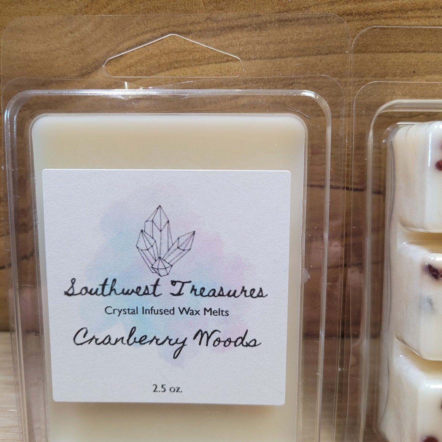 Cranberry Woods Crystal Infused Soy Wax Melt