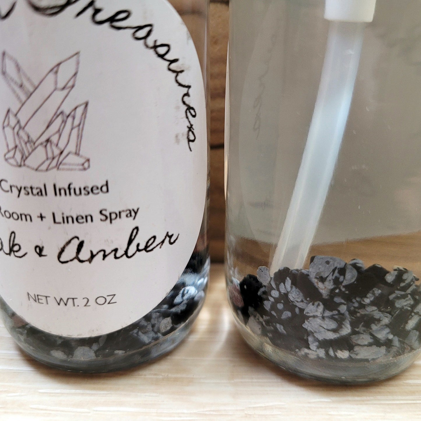 Oak & Amber Crystal Infused Room & Linen Spray