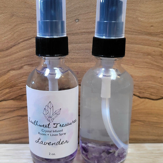 Lavender Crystal Infused Room & Linen Spray