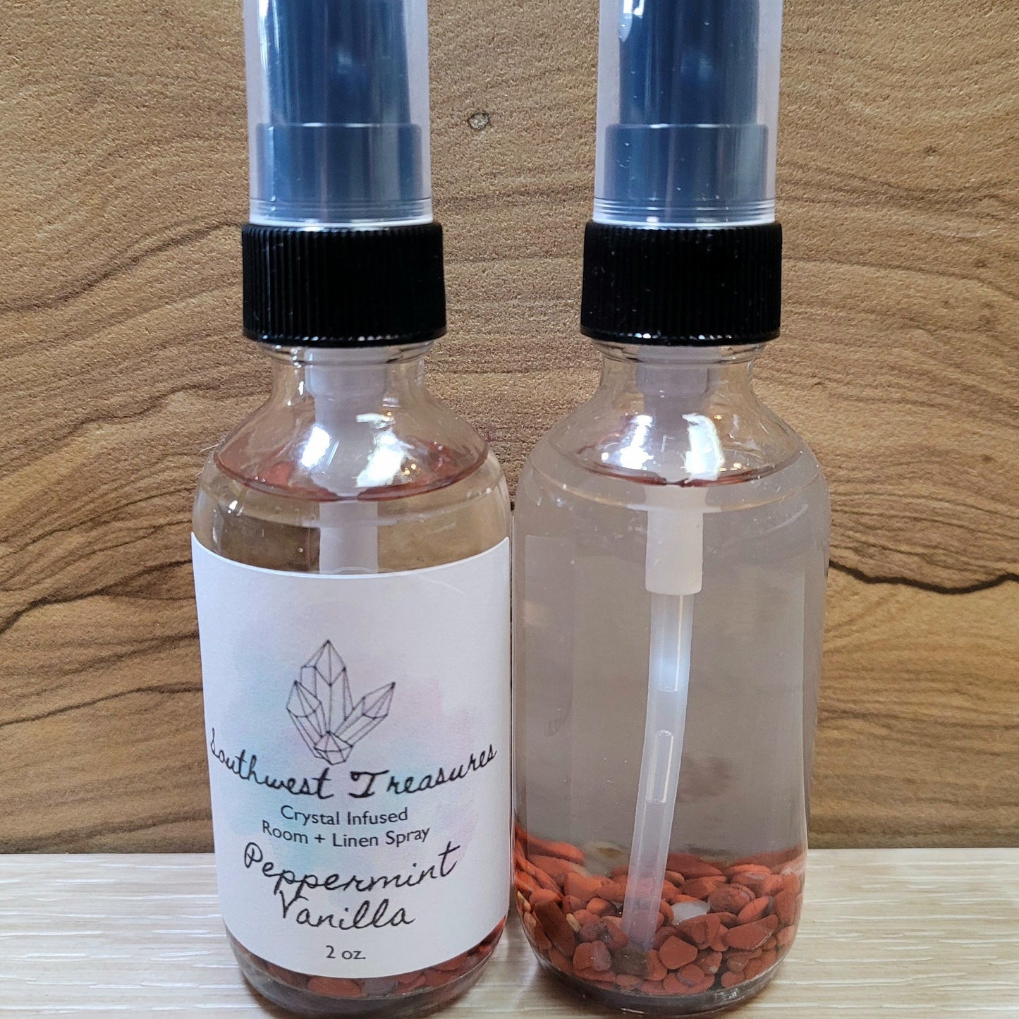 Peppermint Vanilla Crystal Infused Room & Linen Spray