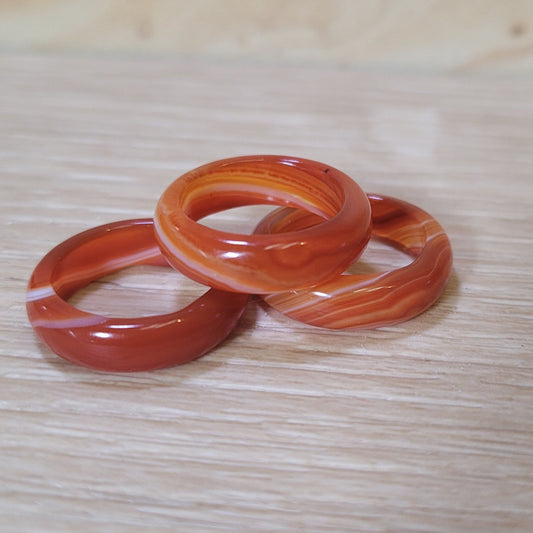 Crystal Ring - Carnelian